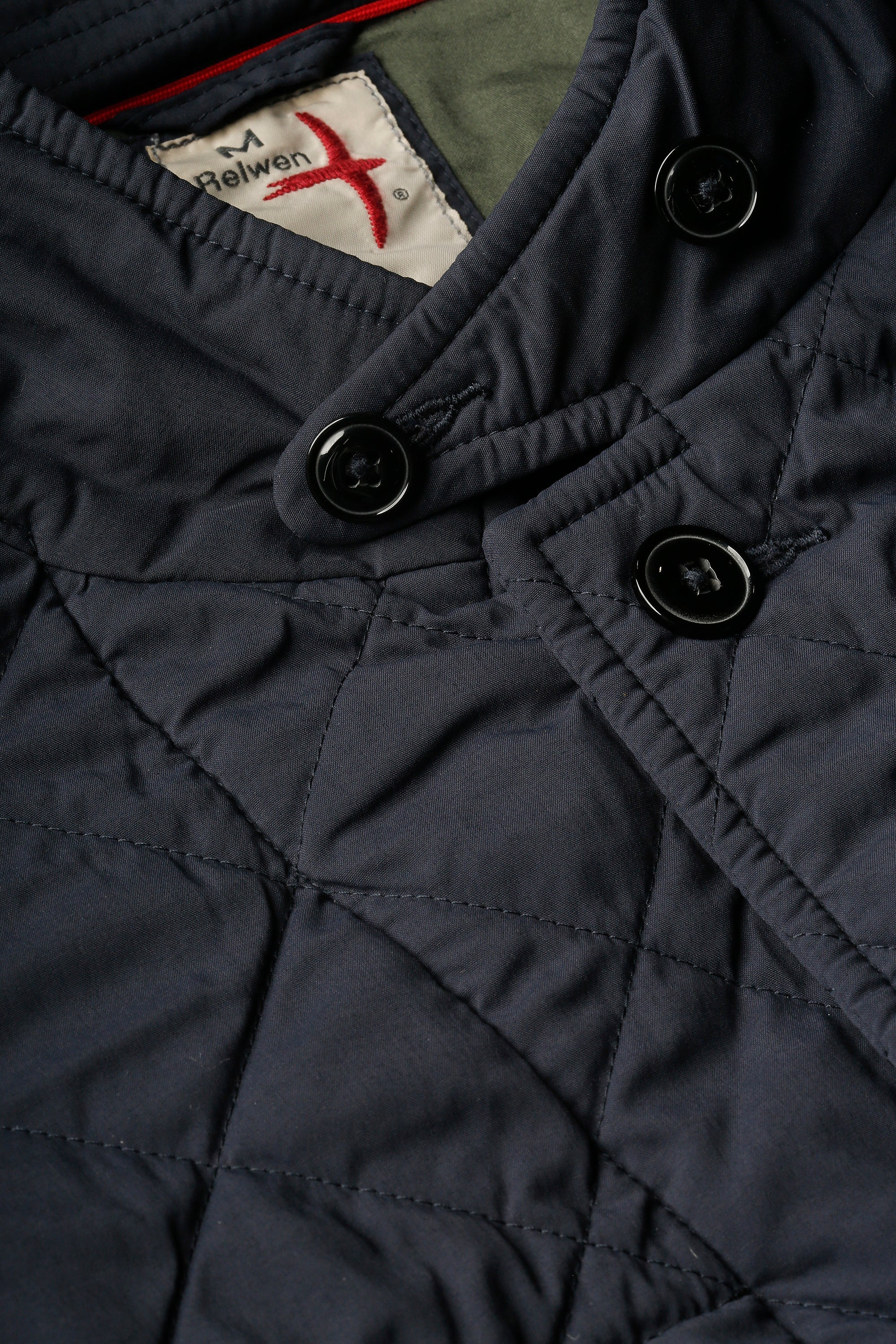 Quilted Trap Blazer - Navy / L